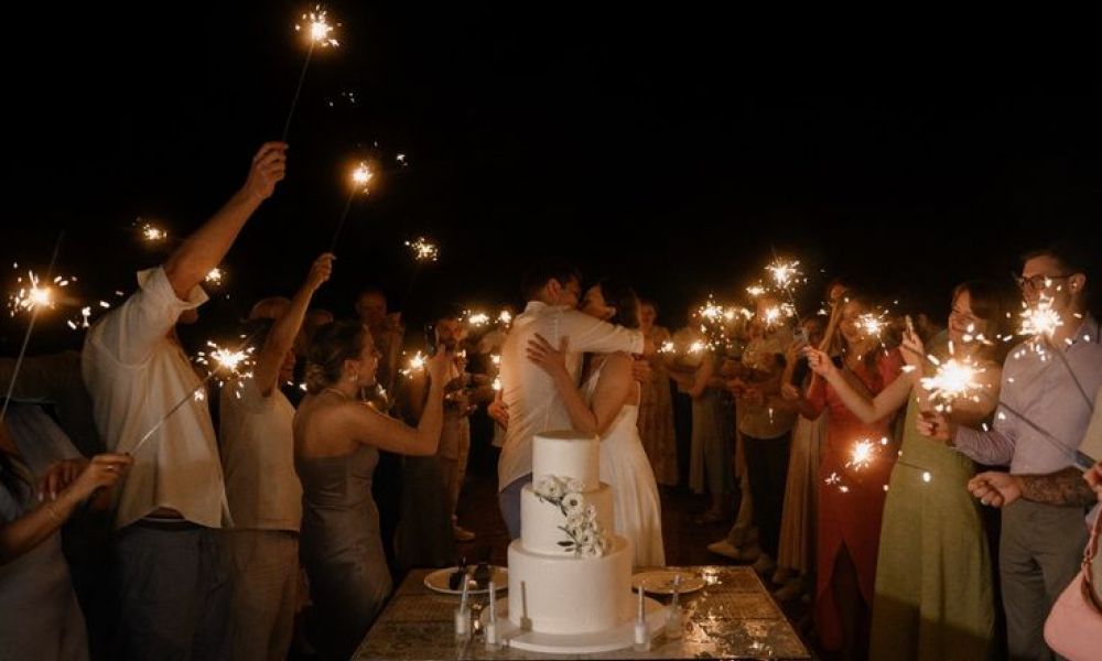 A beautifully decorated wedding ceremony by Easy Wedding Online