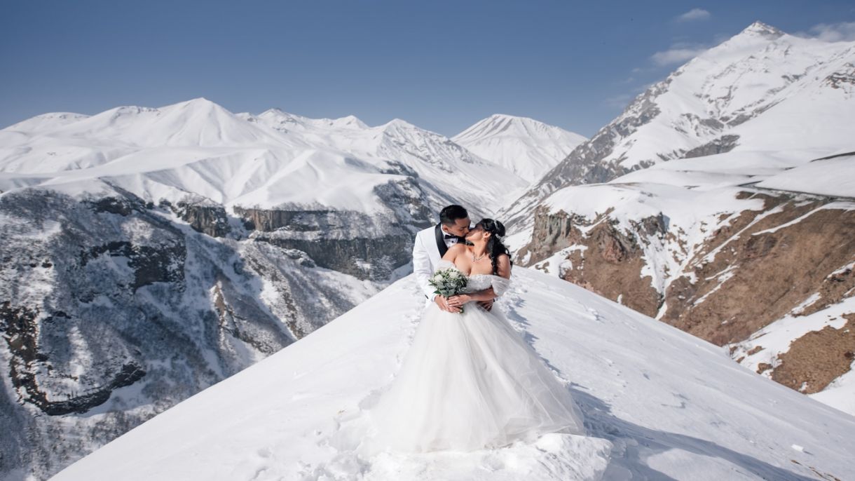 Plan your snow wedding in Georgia