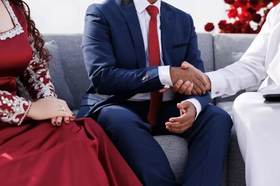 online religious wedding